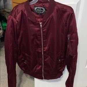 Cute Maroon Jacket